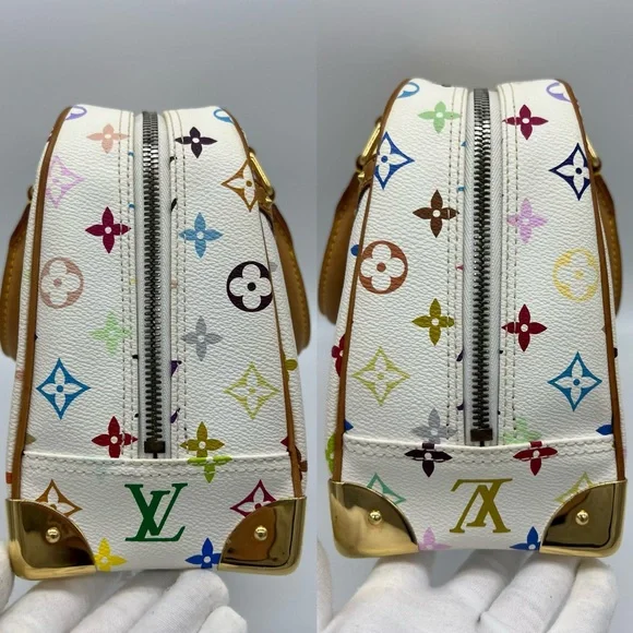 ❌SOLD❌Louis Vuitton multicolor Trouville in white - Picture 12 of 15